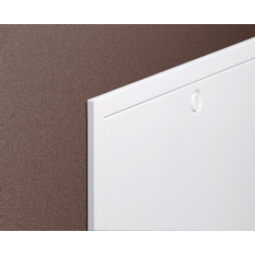 Skříň pro rozdělovač pod omítku Kermi x-net US80-L4 v provedení Standard, bílá lakovaná, šířka 835 mm