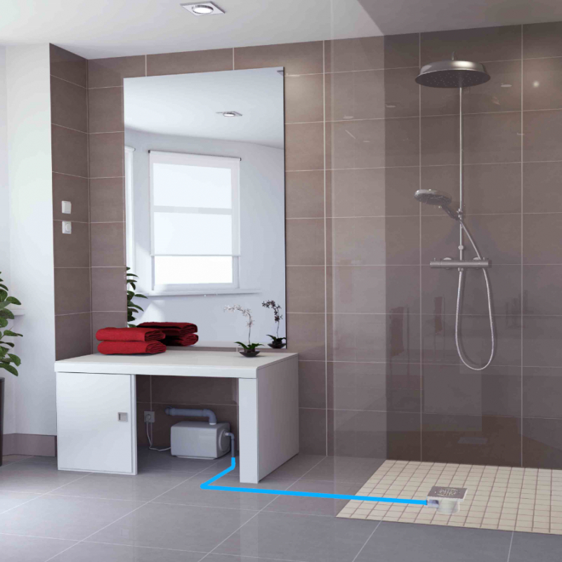 Sanitární čerpadlo SFA Sanifloor + 1 pro dlažbu