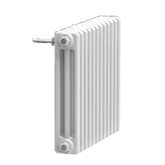 Radiátor článkový Isan Atol C3 1500, 7 článků, 1027 W, uchycení na zeď , připojení AB, bílá