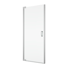Jednokřídlé dveře Ronal Cadura - panty vlevo / 1 strana rohového vstupu 800 x 2000 mm, aluchrom/sklo čiré