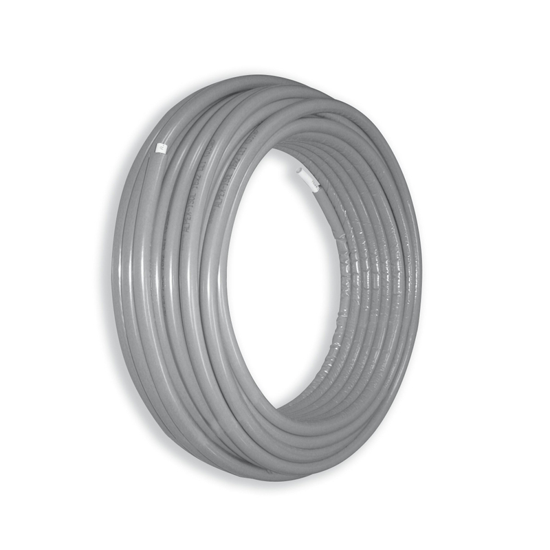 Vícevrstvé potrubí - s tepelně izolačním pláštěm 9mm - 20x2, PN10, T=+95 °C - 50m IVAR.ALPEX ISOL