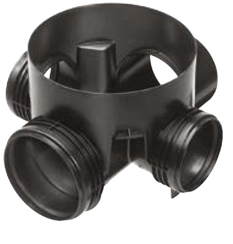 Dno šachtové PP Wavin Basic 315, KG DN 200 x 160 (sběrné 90°)