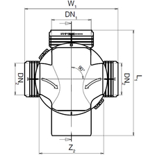 Dno šachtové PP Wavin Basic 315, KG DN 200 x 160 (sběrné 90°)