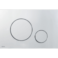 Ovládací tlačítko Alcadrain (Alcaplast) pro předstěnové instalační systémy, chrom-mat M672