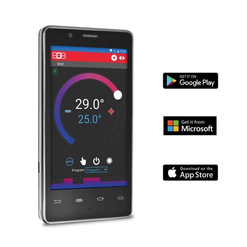 Bezdrátový termostat s WiFi modulem Elektrobock BT725