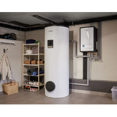 Ohřívač nepřímotopný Vaillant VIH SW 400/3 BR, objem 400 l, solární a topná spirála pro tepelná čerpadla