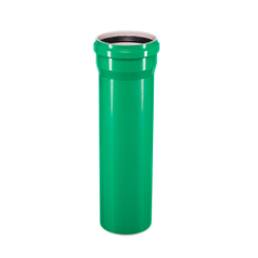 Trubka hrdlová kanalizační Osma KG 2000 Polypropylen PPKGEM SN16, DN 315 x 12,1 x 1000 mm, zelená