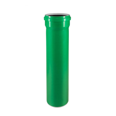 Trubka hrdlová kanalizační Osma KG 2000 Polypropylen PPKGEM SN16, DN 200 x 7,7 x 1000 mm, zelená