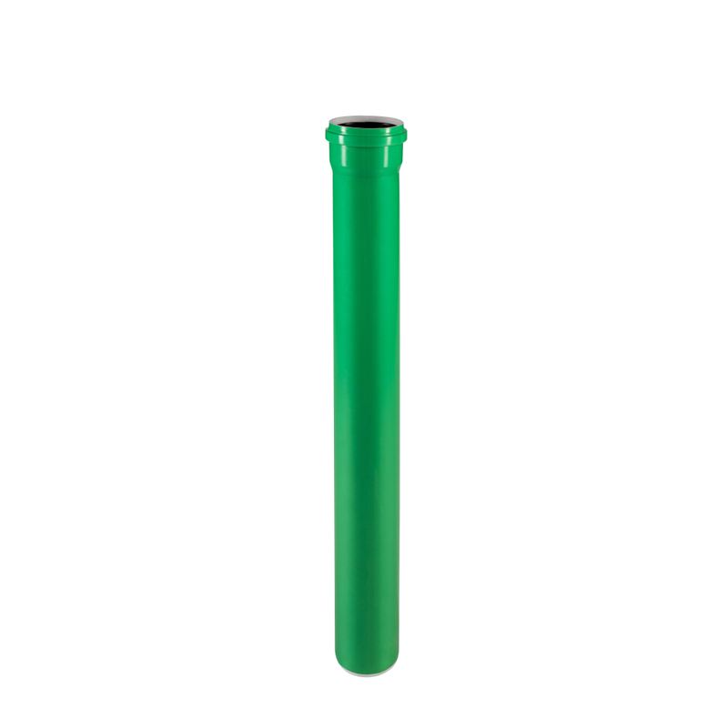 Trubka hrdlová kanalizační Osma KG 2000 Polypropylen PPKGEM SN16, DN 160 x 6,2 x 1000 mm, zelená