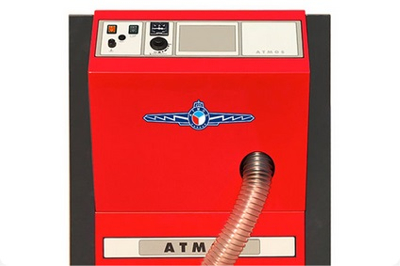 Kotel kompaktní automatický na pelety ATMOS D10PX, pravý