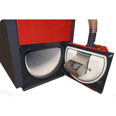 Kotel kompaktní automatický na pelety ATMOS D10PX, pravý