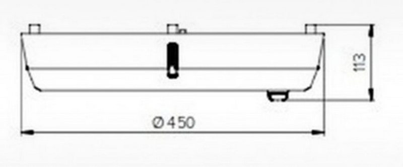 Sběrná nádoba kondenzátu Ariston volitelné v případě absence odvodu kondenzátu