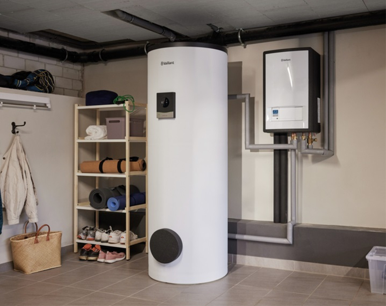 Ohřívač nepřímotopný Vaillant VIH SW 500/3 BR, objem 500 l, solární a topná spirála pro tepelná čerpadla