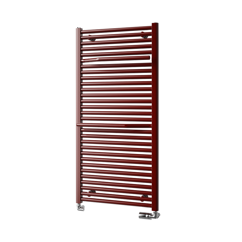 Těleso koupelnové trubkové Isan Avondo 1215 x 600 mm, 753 W, klasické připojení, sněhově bílá RAL 9016