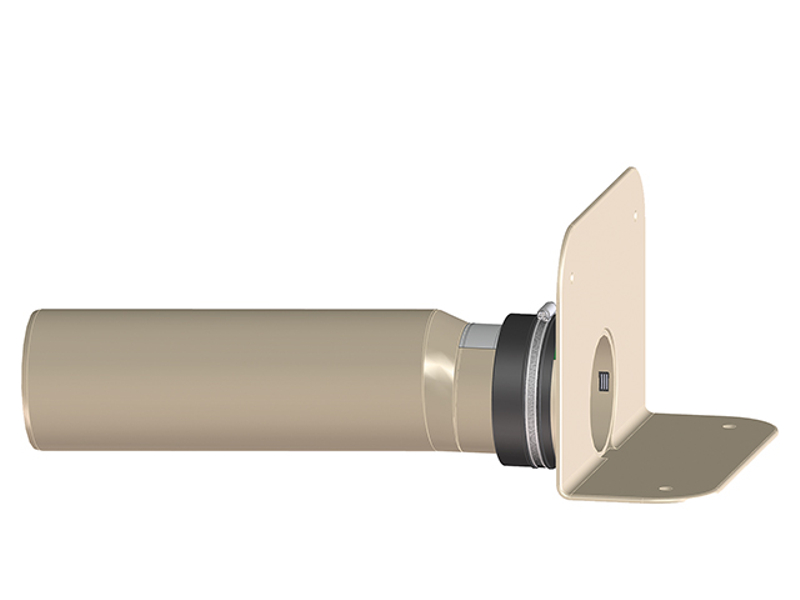 Atikový odtok s PP přírubou a PP připojovací trubkou HL Hutterer & Lechner, DN110. Pro TPO, FPO hydroizolační fólie.