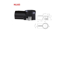 Odvoňovací prvek pro atikové odtoky série HL68 HL Hutterer & Lechner