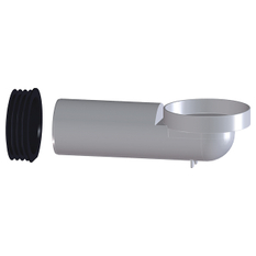 Nátokový díl těsnicí pro atikové odtoky série HL68, pr. 110/ HL Hutterer & Lechner, DN75