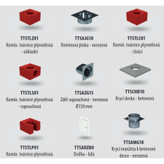 Set komínový Almeva SINGLE STONE 5 m