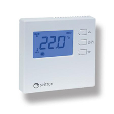 Prostorový termostat bezdrátový - s přijímačem s reléovým modulem - 2x1,5V AA, 5Cx1 IVAR.KTR