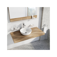 Umyvadlo Ravak Uni Slim B 40, bez otvoru pro baterii, bez přepadu, bílá