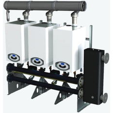 Kotel plynový kondenzační závěsný pro kaskády Ariston Genus Premium EVO HP 150 EU, topení a ohřev TV v externím zásobníku 148,5 kW