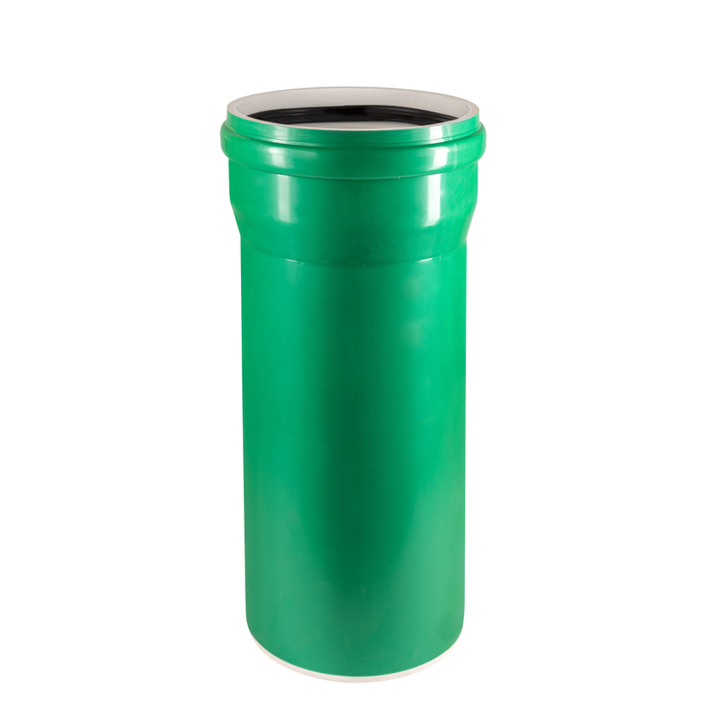 Trubka hrdlová kanalizační Osma KG 2000 Polypropylen PPKGEM SN16, DN 500 x 19,1 x 6000 mm, zelená