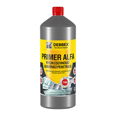 Penetrace Den Braven Primer ALFA láhev 1 l, mléčně bílá