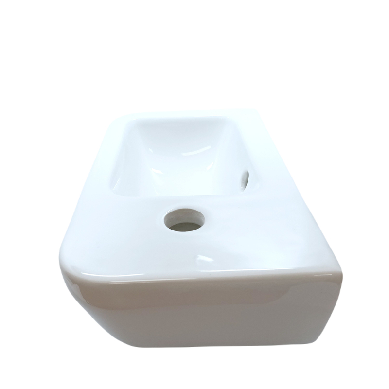 Umývátko s otvorem Optiline Europa Hygplus Pravé 37 x 22 cm