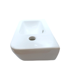 Umývátko s otvorem Optiline Europa Hygplus Pravé 37 x 22 cm