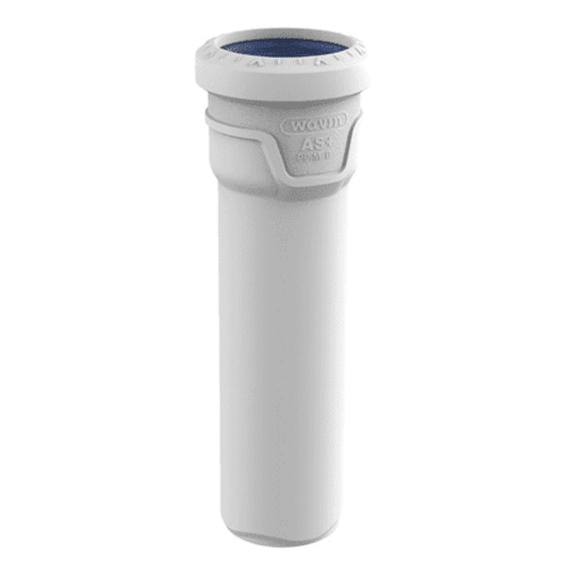 Trubka odpadní odhlučněná Wavin AS+ PP ASEM DN 110 x 5,3 x 150 mm, světle šedá