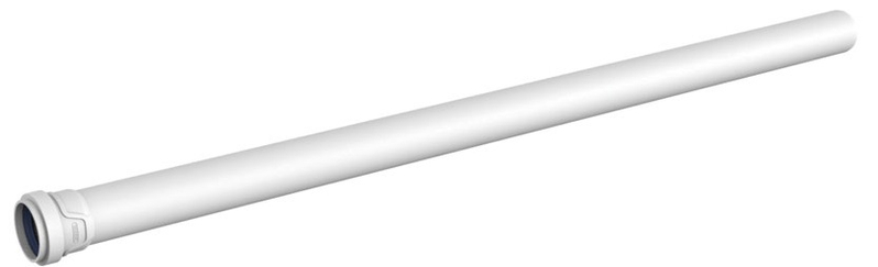 Trubka odpadní odhlučněná Wavin AS+ PP ASEM DN 125 x 5,3 x 3000 mm, světle šedá