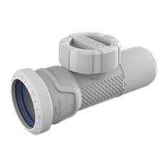 Kus čistící odpadní odhlučněný Wavin AS+ PP ASRE DN 160, světle šedá