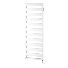Koupelnové trubkové elektrické těleso Kermi Casteo-E elektrosada WFS vpravo, 986 x 600 mm, bílé