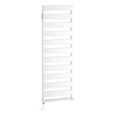 Koupelnové trubkové elektrické těleso Kermi Casteo-E elektrosada FKS vlevo, 1533 x 500 mm, bílé