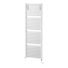 Těleso koupelnové trubkové elektrické Kermi Duett-E 1188 x 484 mm, elektrosada FKS vpravo 800W, bílé