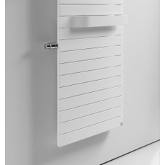 Těleso koupelnové designové Kermi Tabeo-V ventil vlevo 1757 x 500 mm, 920 W, stříbrné