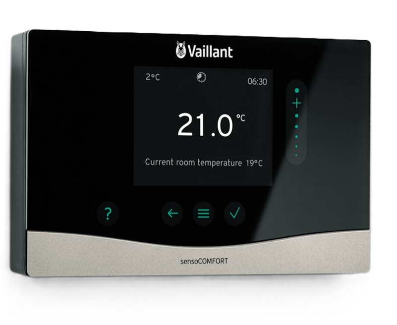 Digitální termostat Vaillant sensoCOMFORT 720 s eBUS rozhraním
