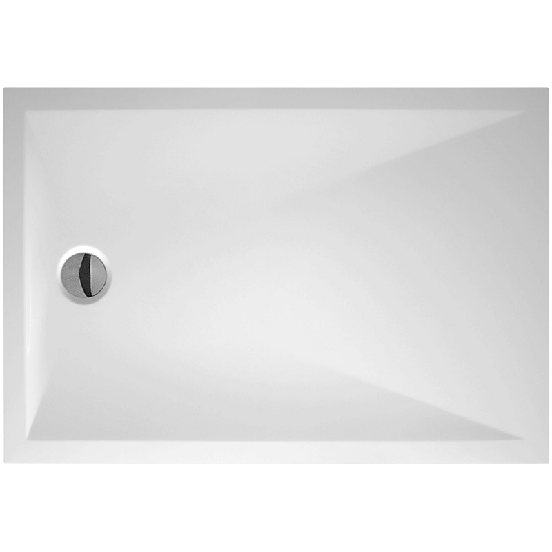 Obdélníková vanička z litého mramoru Plano Davos Mc Pure 140 x 80 cm