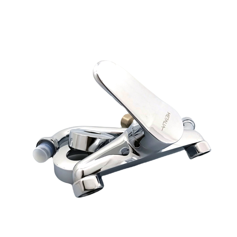 Dřezová, nástěnná, páková baterie Metalia Plano S ramínko 21 cm rozteč 150 mm