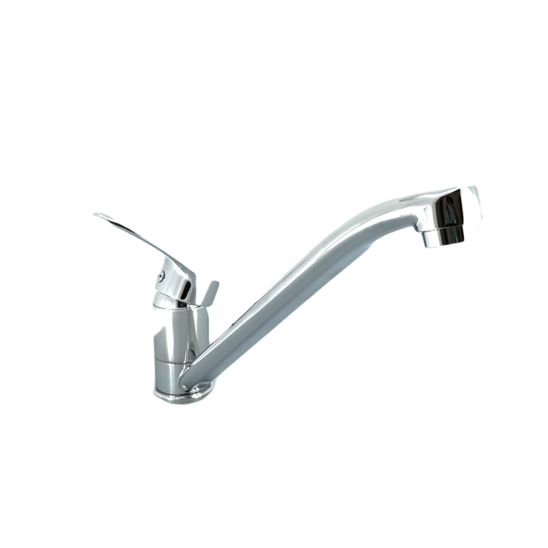 Dřezová, stojánková, páková baterie Metalia Plano ramínko 23 cm