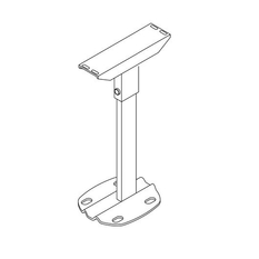 Stojánková konzola Kermi pro kompaktní konvektory typ 13 bílá 