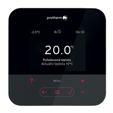 Regulátor prostorový bezdrátový Protherm MiSet R (SRT 380f) s ekvitermí regulací