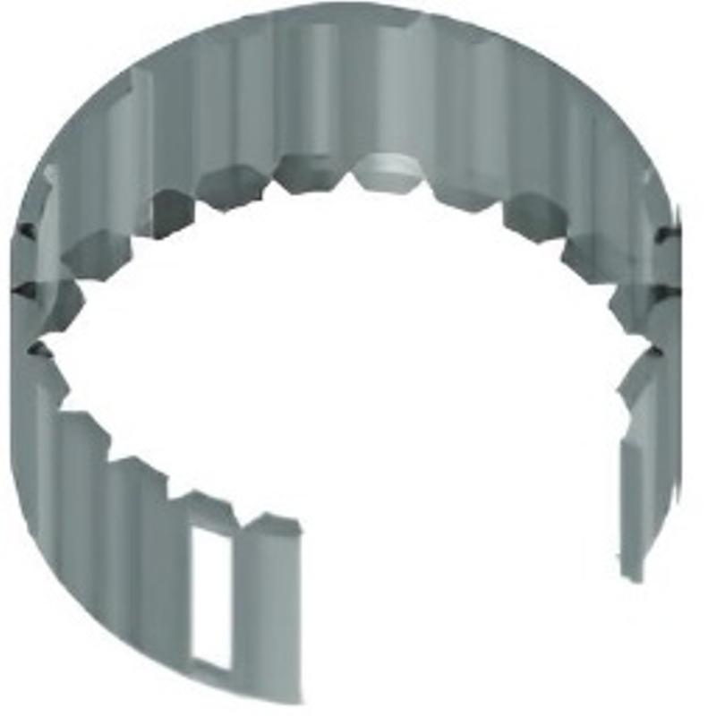 Pojistná objímka flex Almeva FLEX (DN60-125 mm) DN 110, černá