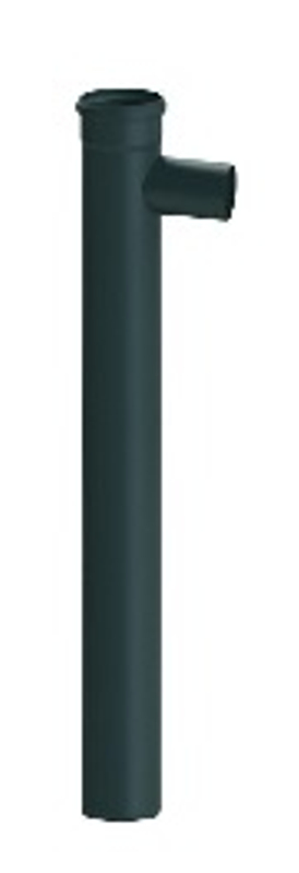 Trubkový díl s 87° odbočkou - 1m Almeva Varianta 1 - DN 80 - 315 s odbočkami 45°, 87° DN 60 - 250 mm DN 315/250, černá