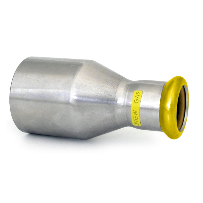 Redukce PRESS GAS - s jedním zásuvným koncem - 28-18mm IVAR.IVN12 GAS