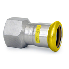 Přechodka PRESS GAS - s vnitřním závitem - 22mm-Rp1/2˝ IVAR.IVN80 GAS