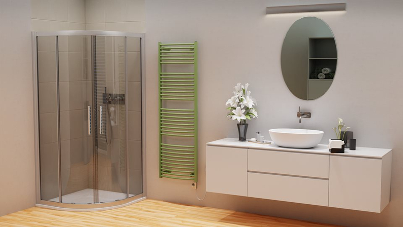 Tyč topná Isan s regulátorem Mini PW 1200 W, chrom