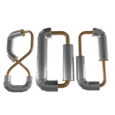 Potrubní pouzdro HEATROCK PS (Rockwool RW800) tloušťka 30mm, délka 1 m, vnitřní průměr 60 mm