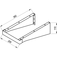 Konzole desky Ravak Balance/Comfort 120