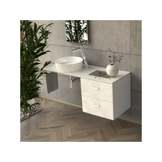 Skříňka pod umyvadlo Ravak SD Comfort 60 skříňka pod umyvadlo bílá/ bílá